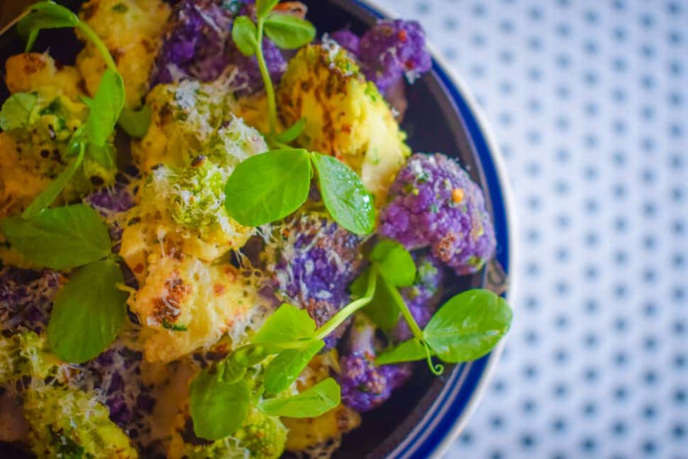 The Ordinarie's roasted cauliflower. Photo by Brian Addison.