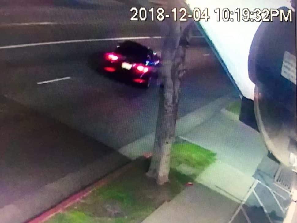 Long Beach police released this photo of a car wanted in connection with a deadly hit-and-run crash in North Long Beach on Dec. 4, 2018. Courtesy LBPD.